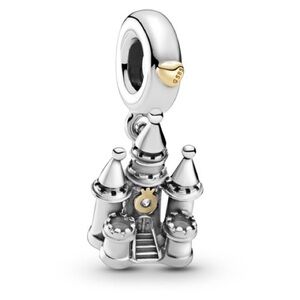 Pandora two-tone castle charm
